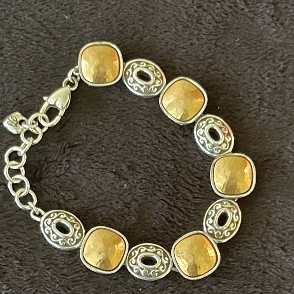 Brighton gold and silver bracelet.